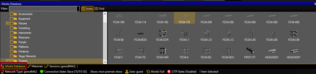 MA 3D medias database