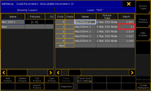 GrandMA2 fixture without adress